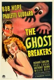 The Ghost Breakers poster Bob Hope Paulette Goddard 1940 Old Movie Photo