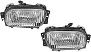 Car Fog Lights for Mitsubishi for Canter Fuso FE 7/8 2005-2011 Car Front Fog Light Front Bumper Fog Lamp Light with Bulb Car Front Bumper Fog Light(Left and Right)