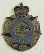 Australian Federal AFP badge Federal Commonwealth Plaque Badge 95mm