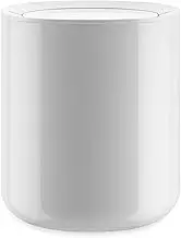 Alessi Birillo Bathroom Waste Aleesi PL10 W Birillo Bathroom Waste, White