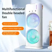 Double-Ended Portable Spray Fan – Mini Humidifier & Air Cooler for Home Use