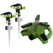 Ames Revolving Sprinkler Set Adjustable Residential Plastic Base 3-Piece