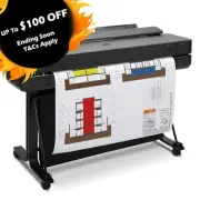 HP DesignJet T530 A0 36" Wi-Fi Large Format Inkjet Printer Free Upgrade to T650
