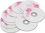 Eosnow CD R Blank Discs, 52X 730MB Recordable Disc Blank CDs for Storing Digital Images Music Data, Long Term Data Archiving Discs, 175 Songs Storage Capacity, 225 Photos Storage CDs (10PCS)