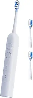 Dgayaeic Rechargeable Toothbrush,Waterproof Soft Bristles Tooth Cleaning Brush - Oral Hygiene Accessories, Cleaning Supplies with 2 Brush Heads