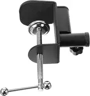 HEATSHAKING Microphone Arm Desk Mount with Stable Base Clamp Holder for Live Streaming Video Recording Compatible with Desktop and Bed Posts Durable and Construction