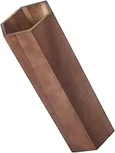 Wooden Umbrella Stand Rack Elegant Entryway Umbrella Storage Bucket for Long Umbrellas Stylish Design for Home Office Multi Functional Canes Holder Deep