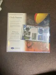 NEW Creative Memories CCS - CIRCLE PATTERNS - Custom Cutting System w/ Template