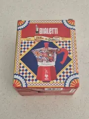 Bialetti Dolce & Gabbana Moka Machine 3 Cup Coffee Maker BRAND NEW IN BOX
