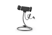RAVPower 0.6m 3 in 1 Multiple USB Charging Cable Stainless Steel Metal Stand
