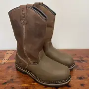 Red Wing Irish Setter Ramsey 2.0 11" Tall Pull On Aluminum Toe Boots Size 8.5 EE