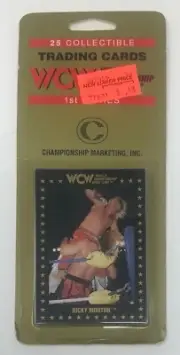 1991 WCW Championship Marketing Wrestling Card 1st Series Hanger PACK Sting
