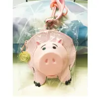 在飛比找蝦皮購物優惠-《玩具總動員》東京迪士尼園區限定，火腿豬 票卡夾 零錢包 識