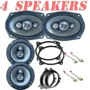 300W Front 6.5" 500W Rear 6x9" Speaker upgrade kit for 2003-2013 Toyota Corolla
