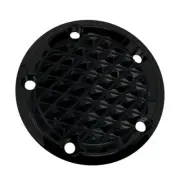 COVINGTONS C3093-B Points Cover - Diamondback - Black - Twin Cam