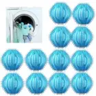 12Pcs Reusable Laundry Lint Remover Cleaning Hair Catcher Washing Machine