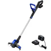 POWERBLADE LN4 20V Cordless Electric Line Trimmer & Garden Edger Kit, with Batte