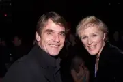 Glenn Close and Jeremy Irons during Reception to celebrate the ope- Old Photo