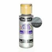 Americana Gloss Enamels Acrylic Paint 2oz - Shimmering Silver*