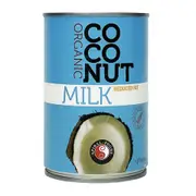 Organic Spiral Foods Coconut Milk Bulk Buy 6 x 400ml - Fresh, healthy organic delivery | Doorstep Organics