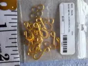10 Hook and Eye clasps for Jewelry making