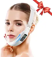 Electric V-Face Massage Machine,8 Modes and 15 Intensity Levels Face Massage,V-Line Lifting Firming Saggy Skin Tightening Machine for Women Skin Care