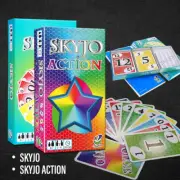 Skyjo Card Game SKYJO ACTION Family Table Games kids Adults Entertaining