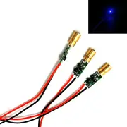 3pcs 450nm 5mw Blue Dot Laser Module Mini LED Lighting Locator