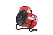 2000W 2 in 1 Portable Electric Heater Industrial Fan Heater freestanding Carpet Dryer with SAA Red