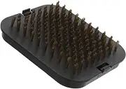 TINEASUR Barbecue Grill Cleaning Brush Head Ergonomic Scrubber for Quick Grease Removal Sturdy Easy to Clean Grill Brush Head for Outdoor Cooking