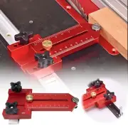 Thin Board Cutting Positioner Woodworking Table Saw Cutting Measuring Ruler