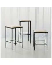 Global Views Hammered Counter Stool
