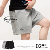 在飛比找蝦皮購物優惠-【JerryShop】Brand透氣網眼運動短褲(2色) X