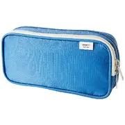 Smart Fit Twin Zip Pencil Case Blue