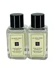 Jo Malone English Pear Freesia Hand and Body Wash LOT OF 2 0.5 oz/15ml NEW