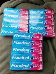 15 Pack Fixodent Complete Original Denture Adhesive Cream 2.4 oz ea SEALED