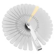 Feeler Gauges - 32 Blades Feeler Gauge Set Stainless Steel Dual Marked Metric an