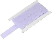 sourcing map 1 Inch Single Fold Bias Tape Cotton Continuous Bulk Bias Tape for Sewing, Seaming Quilting Hemming Binding Crafts Simple Packaged (Light Purple 10 Yards)