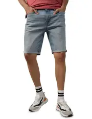 [American Eagle] AirFlex &#$3; Ultrasoft 9 Short in Denim