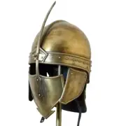 Medieval Armor Steel Knight Roman Spartan vintage helmet Larp Sca