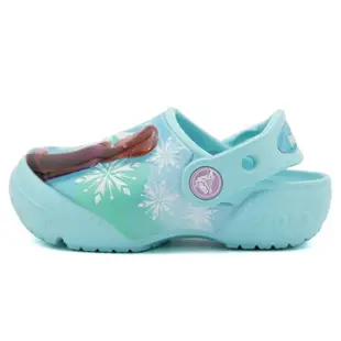 Crocs fldisney frozenll clog k卡駱馳 洞洞鞋 防水 小中童 Disney 冰雪奇緣 R7934 (207078-4O9)