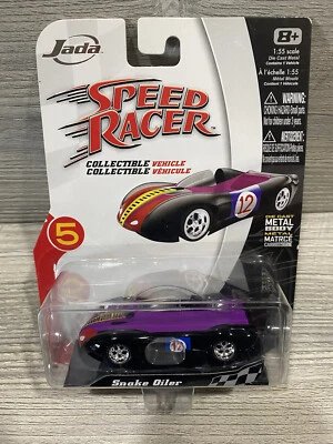 JADA - SPEED RACER - SNAKE OILER #12 RACE CAR - 1/55 DIECAST