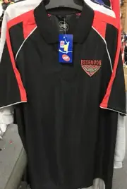 Essendon Bombers Official AFL Team Logo Essentials Mens Polo Shirt AF2740