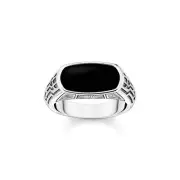 Genuine THOMAS SABO Ring Life Path Black