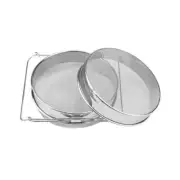 Stainless Steel Beekeeping Double Layer Honey Filter Settling Tank Strainer Tool