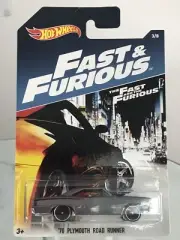 Hot Wheels '70 Plymouth Road Runner - 2017 Fast & Furious 3/8
