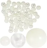 300pcs Glow Dark Fishing Beads Practical Lure Beads for Enhanced Visibility Fish Attraction Durable Safe for Freshwater Saltwater Fishing Tackle
