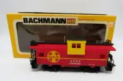 NIB - HO Scale Bachmann Santa Fe Wide Vision Caboose - NIB