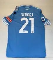 4800/194 Macron 2021 Lazio Shirt Trifunovic 21 Race Home Official 58116271
