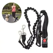 Waist Dog Leashes For Dog Free Hands Running Waist Dogs Belt Walking Jogging